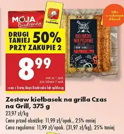 Biedronka Zestaw kiełbasek na grilla Czas na Grill oferta