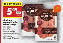 Biedronka Kindziuk Kraina Wędlin Select oferta