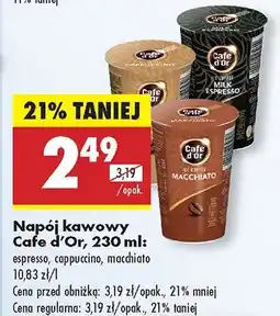 Biedronka Napój kawowy Cafe d'Or oferta
