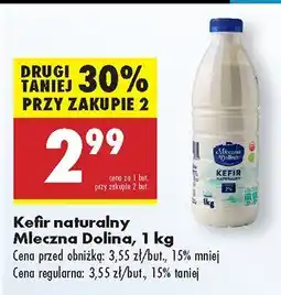 Biedronka Kefir naturalny Mleczna Dolina oferta