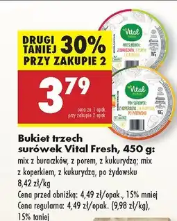 Biedronka Surówka Bukiet trzech surówek Vital Fresh oferta