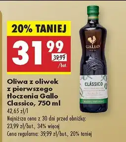 Biedronka Oliwa z oliwek Gallo Classico oferta