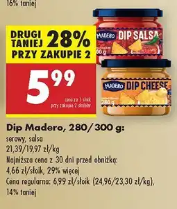 Biedronka Dip Madero (serowy, salsa) oferta