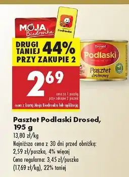Biedronka Pasztet Podlaski Drosed oferta