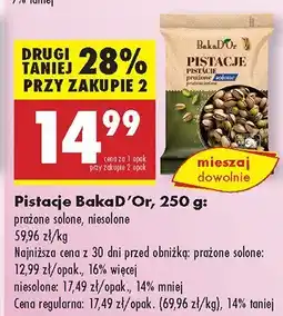 Biedronka Pistacje BakaD'Or oferta