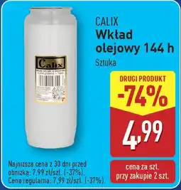 ALDI CALIX Wkład olejowy 144 h oferta