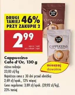 Biedronka Cappuccino Cafe d'Or oferta