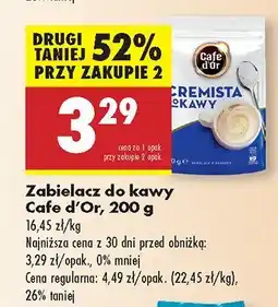 Biedronka Zabielacz do kawy Cafe d'Or oferta