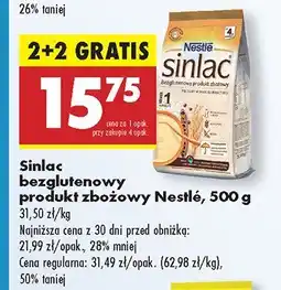 Biedronka Kaszka bezglutenowa Sinlac Nestlé oferta