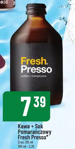 Polomarket Kawa + Sok Pomarańczowy Fresh Presso Cruz oferta