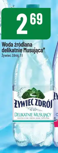 Polomarket Woda źródlana delikatnie Musująca Żywiec Zdrój oferta