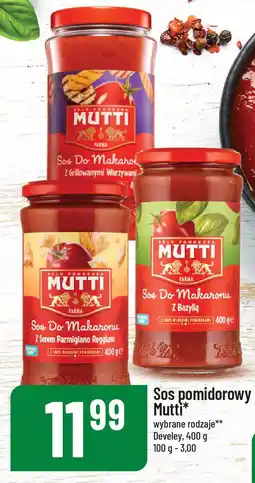Polomarket Sos pomidorowy Mutti Develey oferta