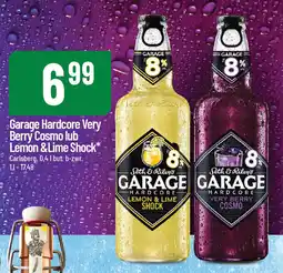 Polomarket Garage Hardcore Very Berry Cosmo lub Lemon & Lime Shock Carlsberg oferta