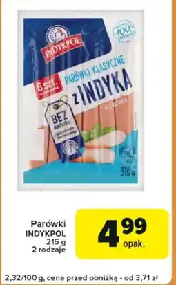 Carrefour Parówki INDYKPOL oferta