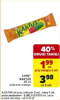 Carrefour Lody KAKTUS oferta