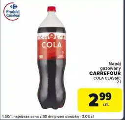 Globi Napój gazowany CARREFOUR COLA CLASSIC oferta