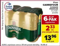 Globi Piwo CARREFOUR DONNER PREMIUM oferta