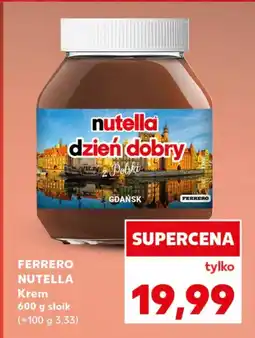 Kaufland Krem orzechowy Nutella oferta