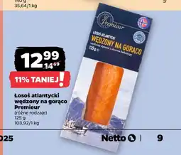 Netto Łosoś wędzony Premieur oferta