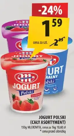 Arhelan Jogurt polski Mlekovita oferta