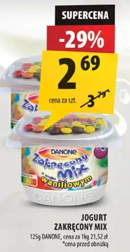 Arhelan Jogurt zakręcony mix Danone oferta