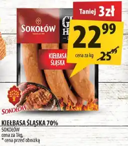 Arhelan Kiełbasa śląska 70% Sokołów oferta