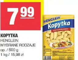Spar Kopytka Henglein oferta