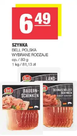 Spar Szynka Bell Polska oferta