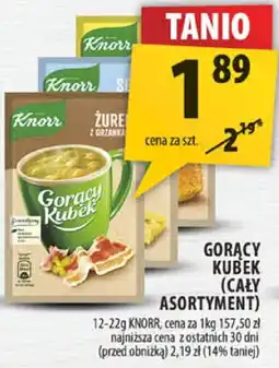 Arhelan Gorący kubek Knorr (cały asortyment) oferta