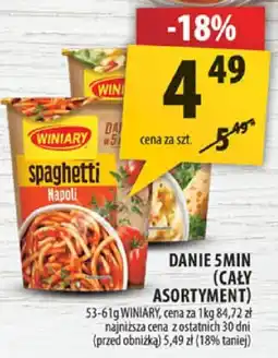 Arhelan Danie 5 min Winiary (cały asortyment) oferta