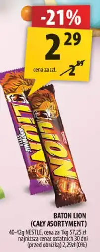 Arhelan Baton Lion (cały asortyment) Nestle oferta