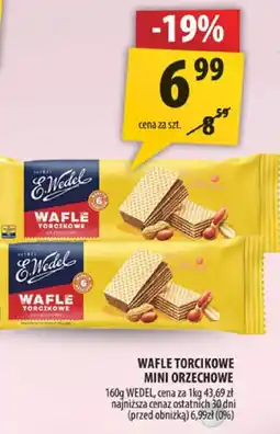 Arhelan Wafle torcikowe mini orzechowe Wedel E.Wedel oferta