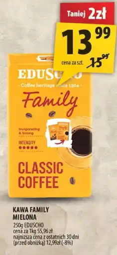 Arhelan Kawa Family Classic mielona Eduscho oferta