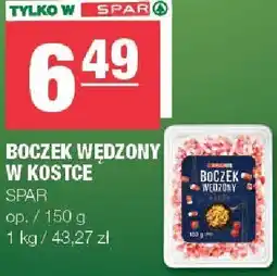 Spar Boczek wędzony w kostce Spar oferta