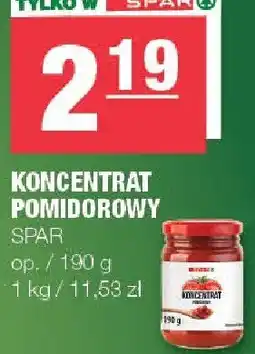 Spar Koncentrat pomidorowy Spar oferta