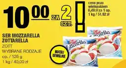 Spar Ser mozzarella Zottarella Zott oferta
