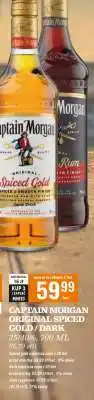 Biedronka CAPTAIN MORGAN ORIGINAL SPICED GOLD / DARK 35%/40%, 700 ML oferta