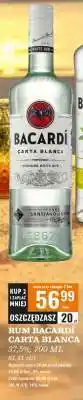 Biedronka RUM BACARDI CARTA BLANCA oferta