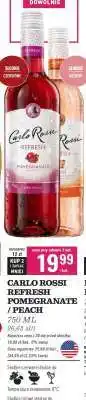 Biedronka CARLO ROSSI REFRESH POMEGRANATE / PEACH oferta
