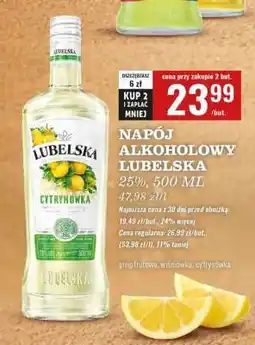 Biedronka NAPÓJ ALKOHOLOWY LUBELSKA oferta