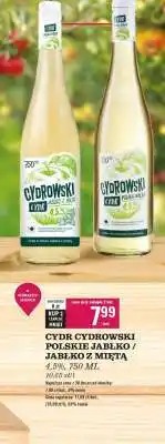 Biedronka CYDR CYDROWSKI POLSKIE JABŁKO / JABŁKO Z MIĘTĄ oferta