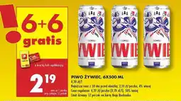 Biedronka Piwo Żywiec 6x500 ml oferta