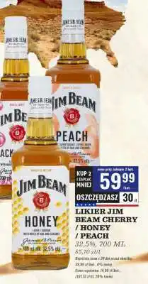 Biedronka LIKIER JIM BEAM CHERRY / HONEY / PEACH oferta