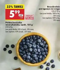 Biedronka Polska borówka amerykańska, opak. 125 g oferta