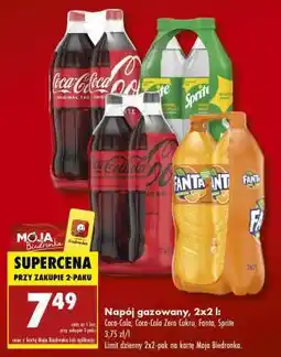 Biedronka Napój gazowany, 2x2 l oferta