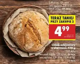 Biedronka Chleb orkiszowy z ziarnami, 410 g oferta