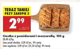Biedronka Ciastko z pomidorami i mozzarellą, 105 g oferta