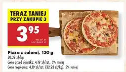 Biedronka Pizza z salami 130 g oferta