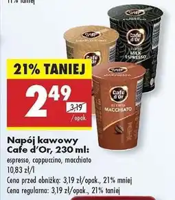 Biedronka Napój kawowy Cafe d'Or, 230 ml oferta