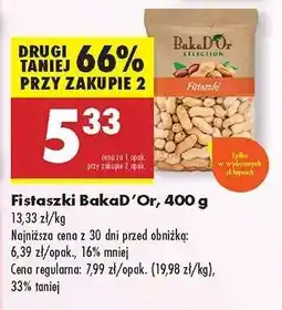 Biedronka Fistaszki BakaD’Or, 400 g oferta
